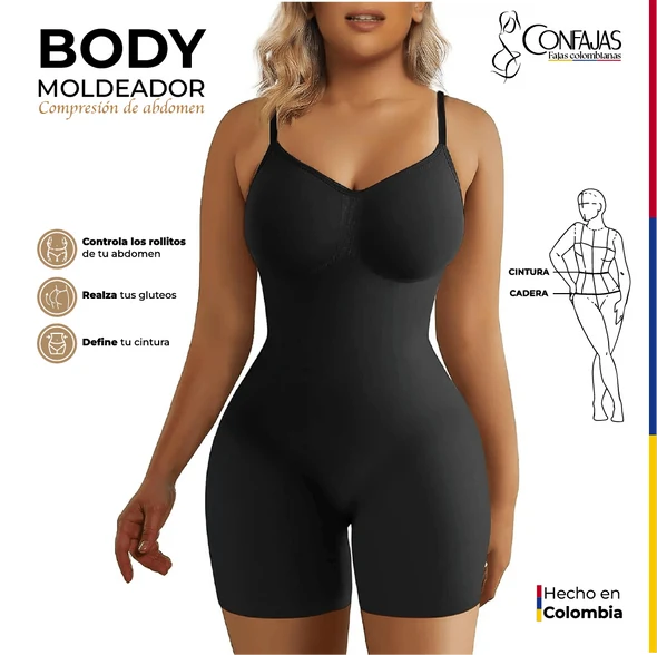 Body reductor realza glúteos reloj de arena