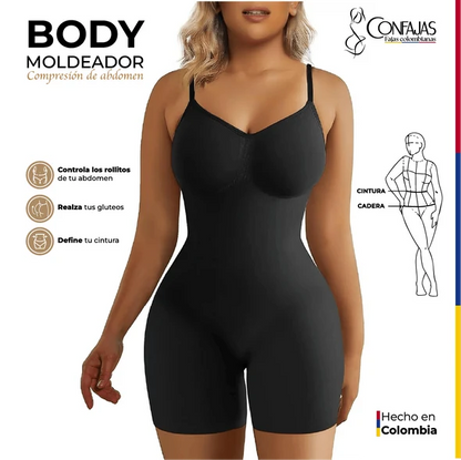 Body reductor realza glúteos reloj de arena
