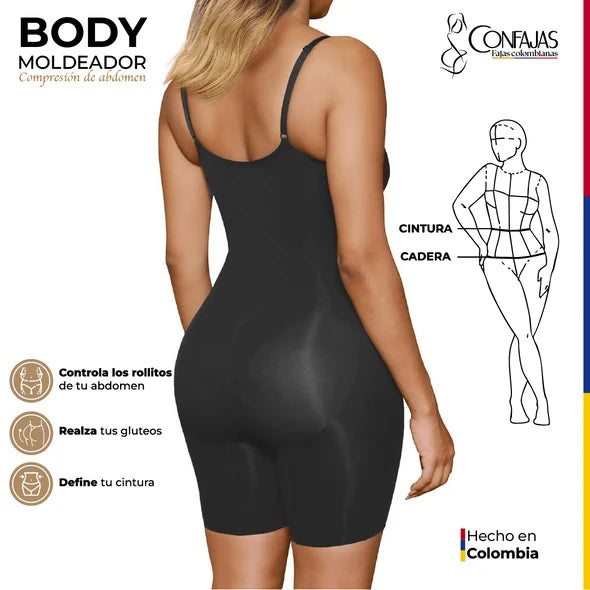 Body reductor realza glúteos reloj de arena